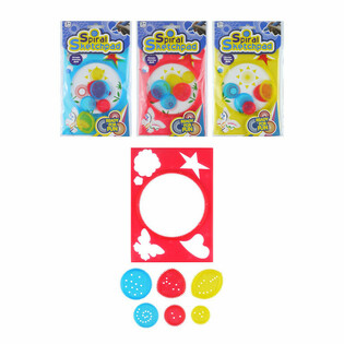 Spirograph - Spiral Sketchpad (12 pcs.)