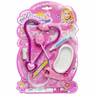 Doctor Play Set on Card (6 pcs)