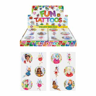 Fun Tattoos - Fairy Display (96 pcs)