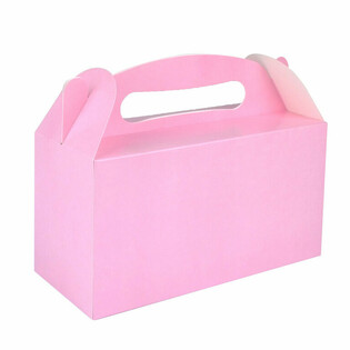Meal Box - Baby Pink - 23x9.5x18 Cm (12 pcs)