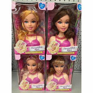 BEAUTIFUL GIRL Styling Head / Mannequin S (2 pcs.)
