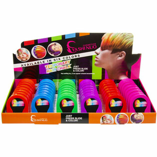 HAIR CHALK - TEMPORARY HAIR CHALK - MIXED COLORS (48 pcs)