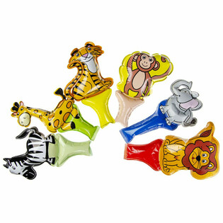 Self-Inflatable - Wild Animals - Hand Balloon (48 pcs.)