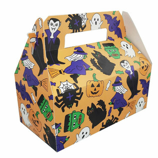 MENU BOX HALLOWEEN - 22.5 x 12 x 9.5 Cm. (24 pcs.)