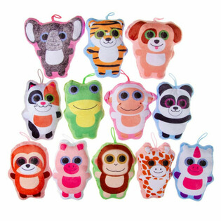 PLUSH ANIMALS WITH BIG EYES (24pcs.)