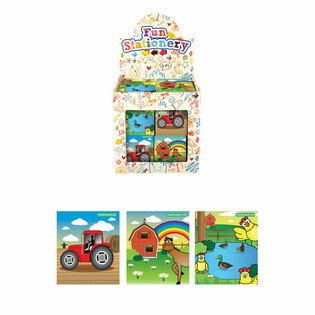 Farm Notebooks in Display (480 pcs)