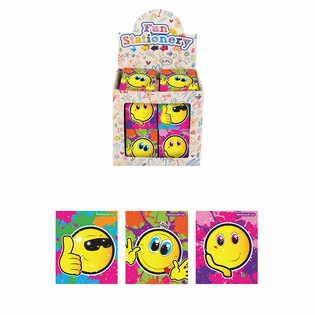 Smiley Notepads in Display (480 pcs)
