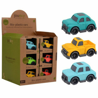 JOUECO - BIO-PLASTIC CARS IN DISPLAY (18 pcs)