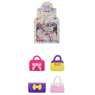 ERASERS - MODEL: MIX HANDBAGS - IN DISPLAY (80 pcs.)