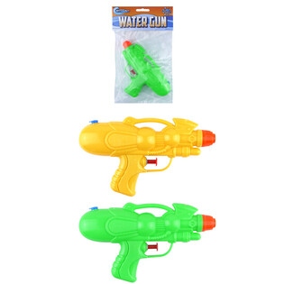 WATER GUN - 17CM LONG - MIXED COLORS (12 pcs)