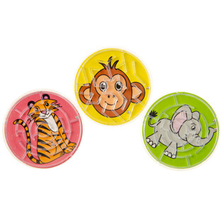 Ball Patience Puzzle Game - Jungle Animals (80 pcs)