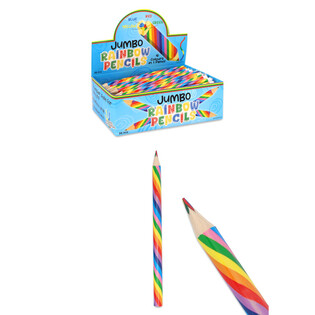 RAINBOW PENCILS IN DISPLAY (72 pcs.)
