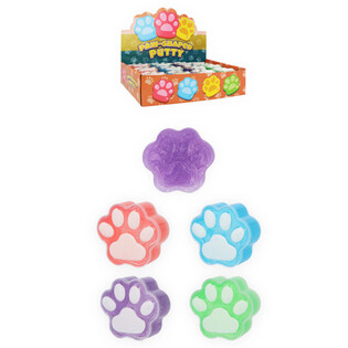 Dog Paw Slime - Paw Shaped Putty (24 pieces)