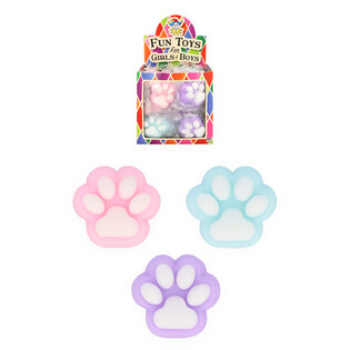 Dog Paw Squishy - Mixed Colors (42 pieces)