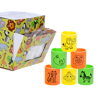 Wild Jungle Animal Spiral Stair Walkers (60 pcs Display)