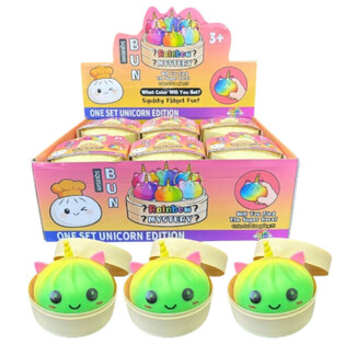 RAGE - Squishy Bun Dumplings LARGE - ONE SET UNICORN EDITION (Dim. 8.5 x 8.5 x 7.5 cm) (12 pcs.)