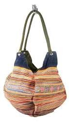 B-Fair Pouch Bag Green Denim (1 pc)