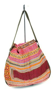 B-FAIR SADDLE BAG PINK/GREEN (1 pc)