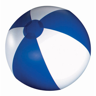Beach Ball Blue/White (12 pcs)