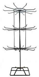 Metal Display Stand Black (3 Tiers) - 1 pc